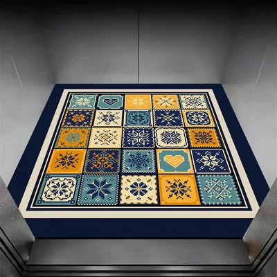 floor mat, European ethnic style – Avtomobil döşəmə paspasları - 827xxbxmy-10-6060cmnew-diatomaceous-earth-floor-mat