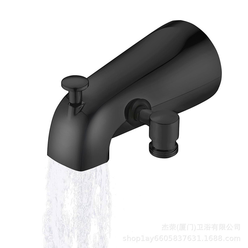 Jierong 浴室用オールメタル浴槽スプリンクラー、シャワーヘッド用クロームメッキシャワーヘッド付き|undefined