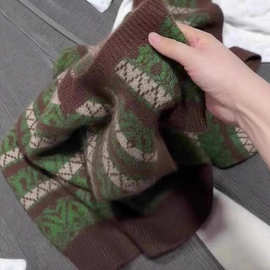 欧货新款羊毛马甲洋气韩版超好看复古气质叠穿秋冬针织羊绒背心女