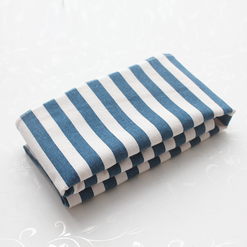 【단품 원단 - 프레임 미포함】 블루 스트라이프