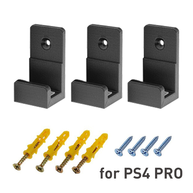 Adecuado para ps4/ps4 pro/ps4 Slim host montado en la Pared Soporte ps4 serie host montado en la pared
