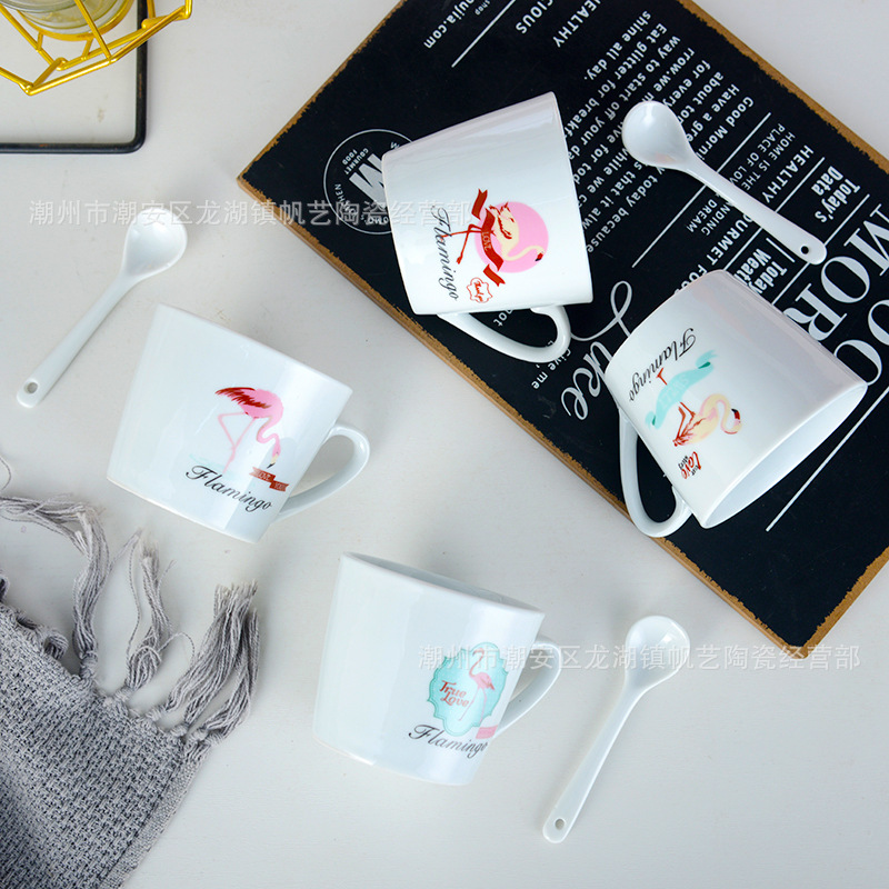 Ceramic cup gift box set, creative mugs, advertising logo, event small gifts, wholesale of daily-use coffee cups pic 44