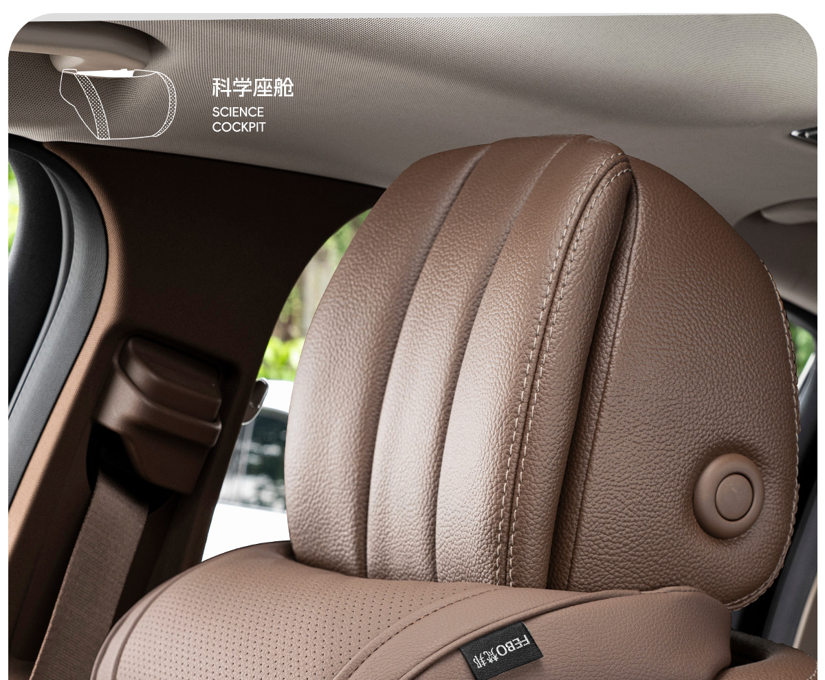 Car Headrest Suitable for Mercedes-Benz Maybach, Bmw, Wenjie, Tesla Neck Pillow, Lumbar Support, Car Neck Pillow