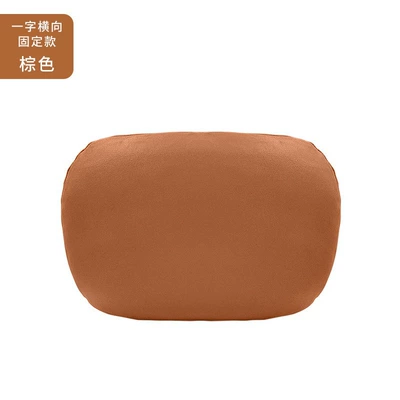 High-End Car Headrests, Dupont Headrest - maybach-hollow-cotton-headrest-1-piece-brown