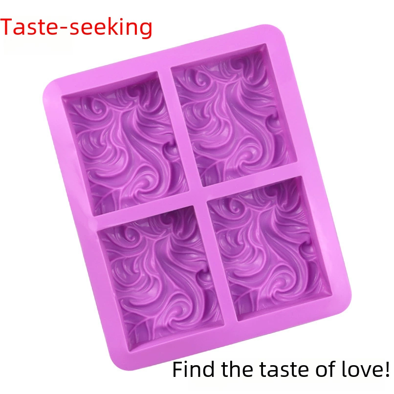 Square mousse, handmade soap, soap mold, (Physicals)