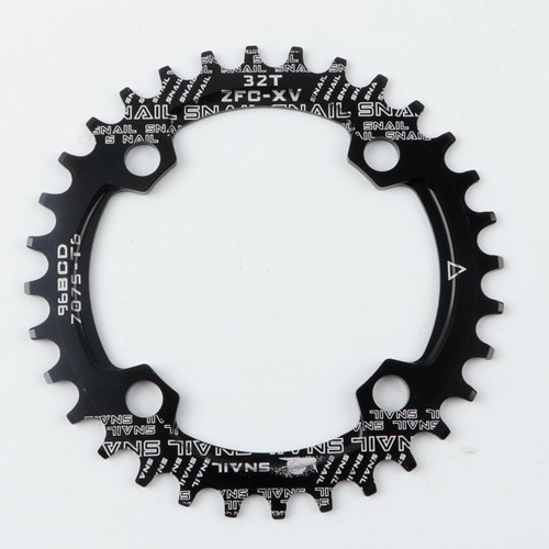 Cross-Border Snail Placa de diente positivo y negativo placa única 96BCD disco de bicicleta de montaña disco oval 32T 34T 36T