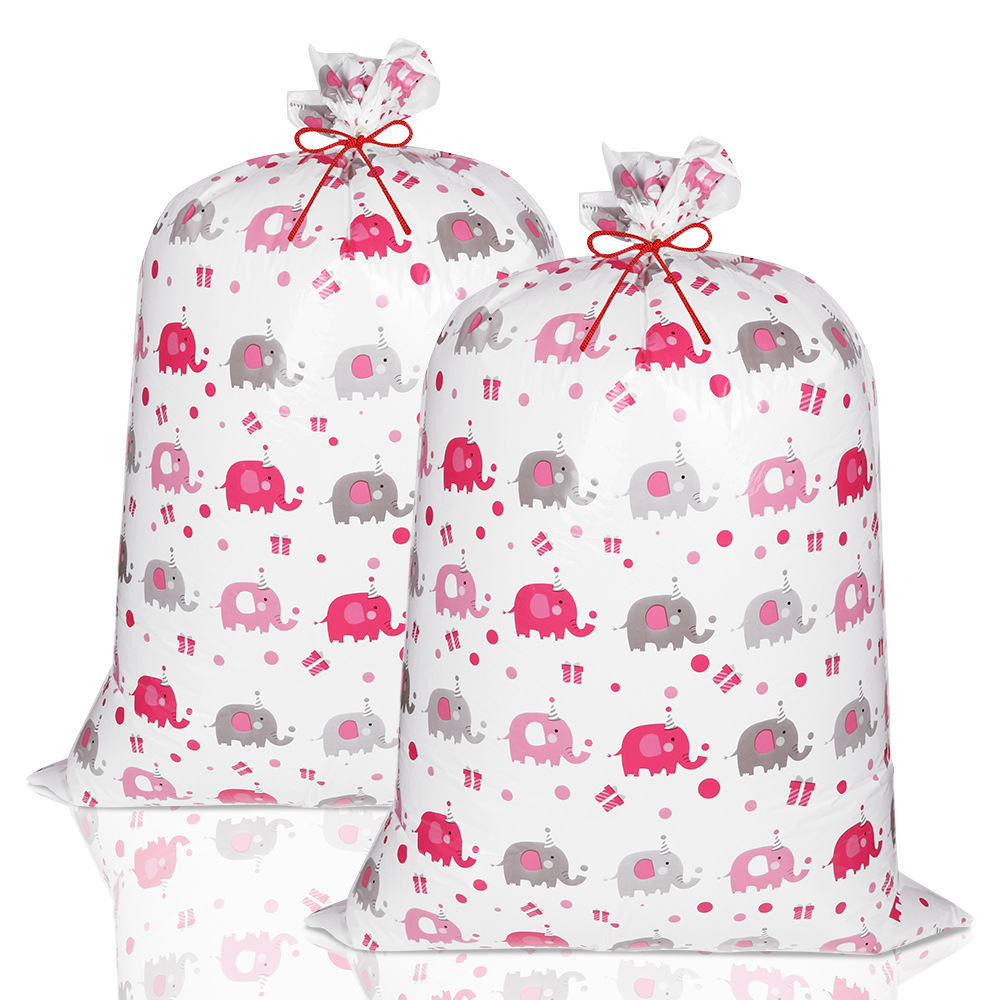 핑크 코끼리 2PC * 0.04mm * 36 * 56in 2/가방