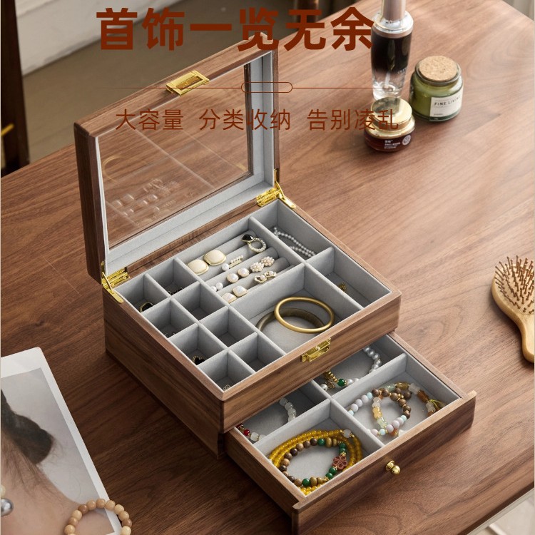 Retro creative golden storage system