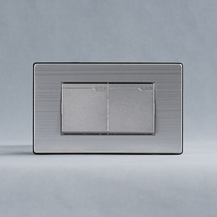 South America 118K Two-Position Switch Stainless Steel Panel 10A 110-250V Wall Switch Two-Position Single Control Dual Control