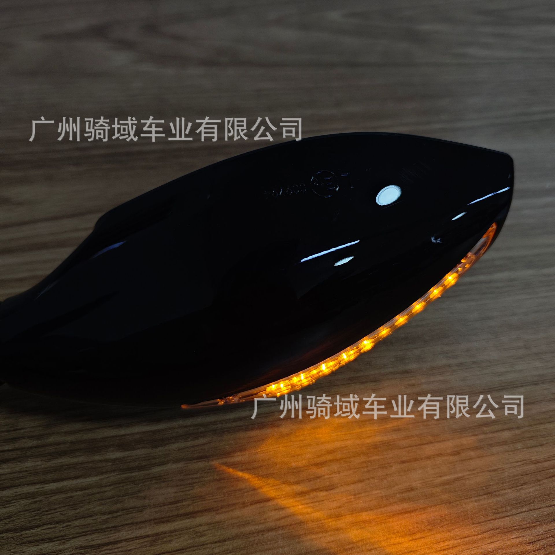 New sports car rearview mirror with lights, rearview mirror for large displacement sports cars, motorcycle modified rearview mirror 217