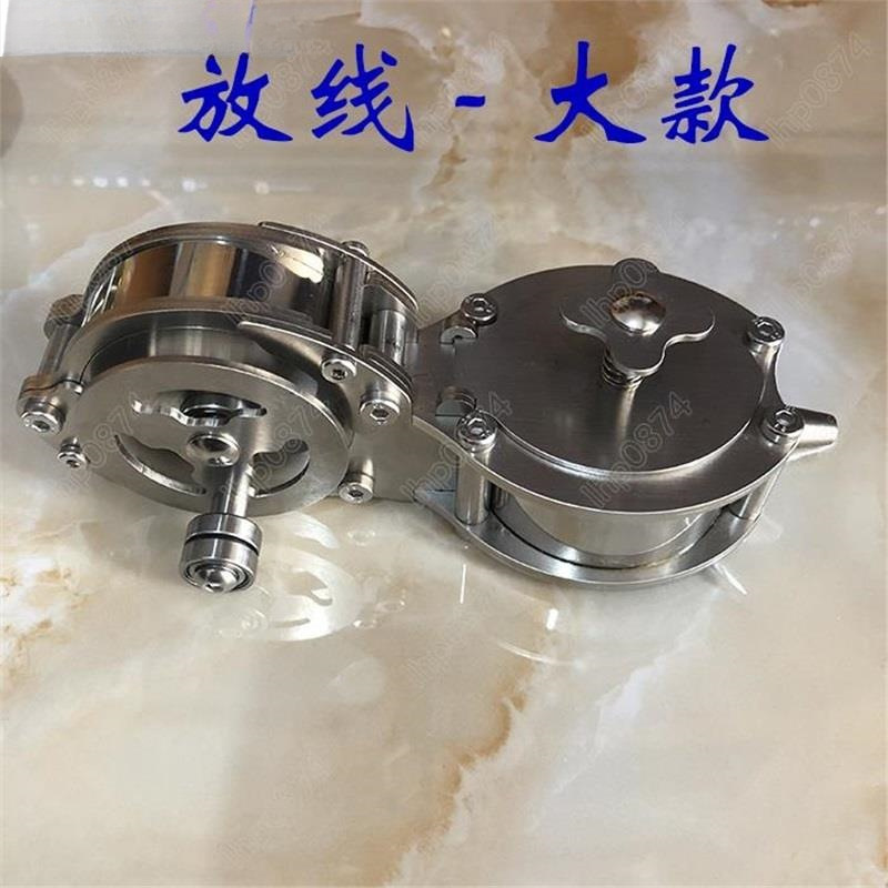 不锈钢墨斗放线款.批发代发便携弹线多功能手摇