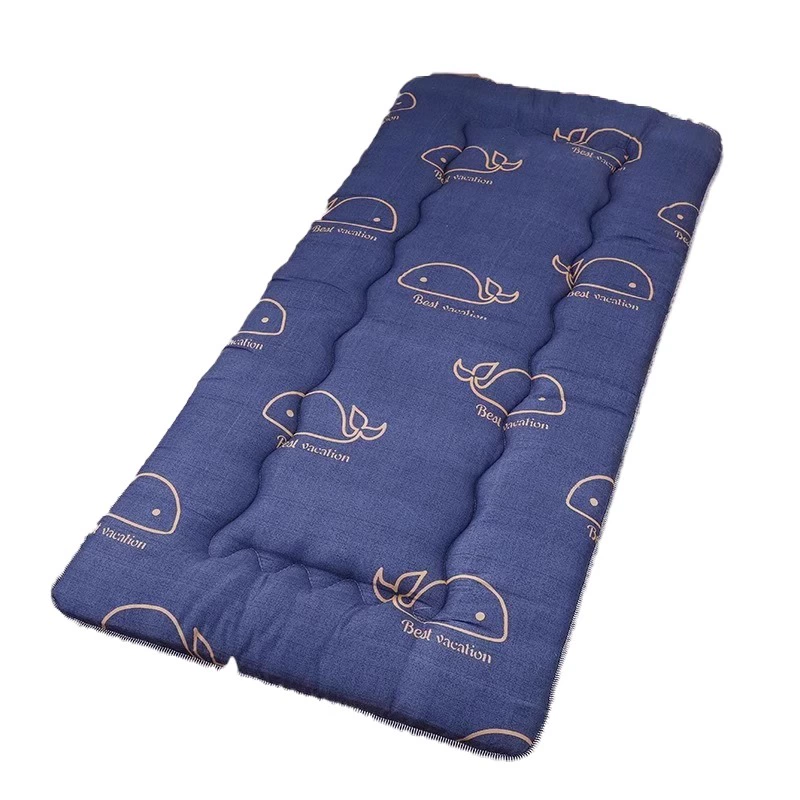 Утолщенный матрас для общежития колледжа, одинарная мягкая подушка, татами, домашний губчатый коврик, постельное белье, напольный спальный коврик.