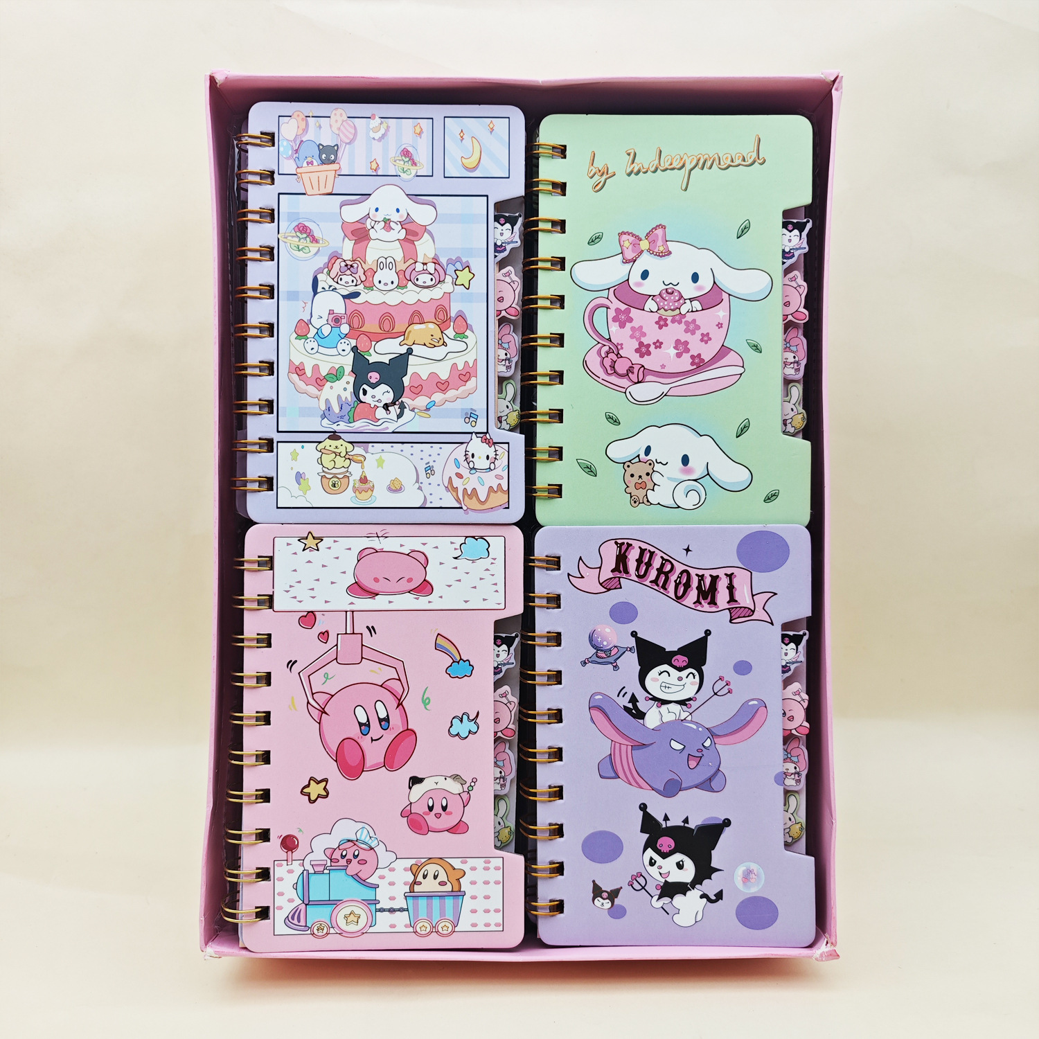 Cuaderno de Espiral con Estampado Dorado 48K para Estudiantes y Oficina image 8