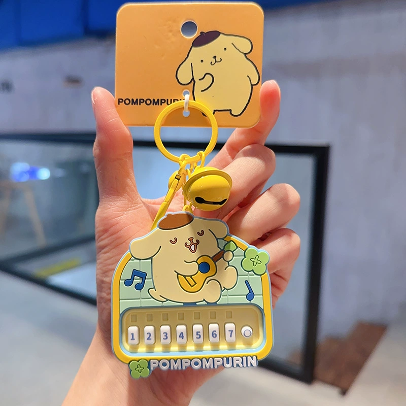 Плюшевый брелок Sanrio Hello Kitty, оригинал, мягкая подвеска 11×7.5 см, коллекционный талисман