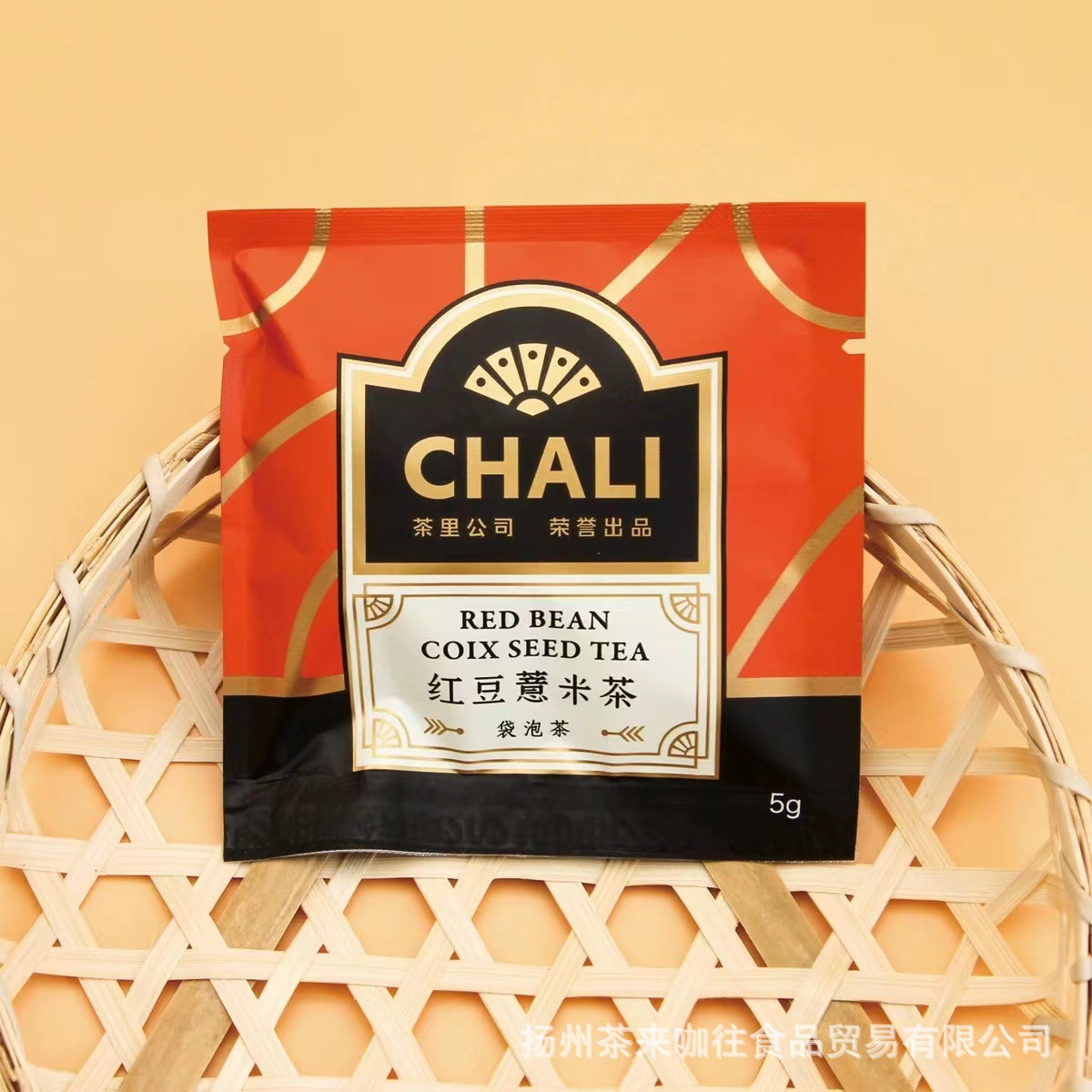 붉은 콩 보리 차 5 g/팩 [젖은 상태]]