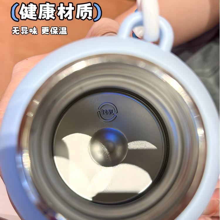 316子供保温カップ高颜値ステンレスストローカップ女子小茶日記携帯学生カップ卸売り|undefined