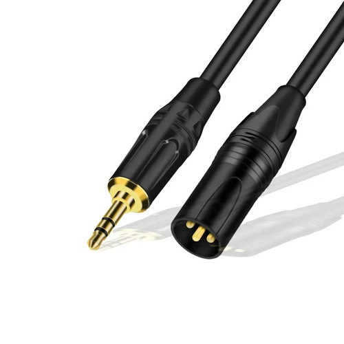 3.5 to 6.5 audio cable, mobile phone and computer connected to mixer amplifier, electric guitar 3.5MM to 6.35MM cable