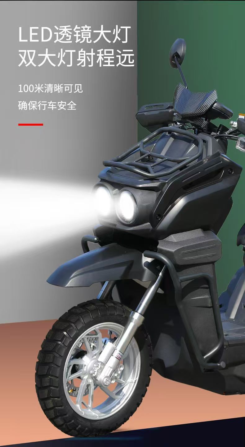 Cross-Border Hot-Selling Products from the Source Factory: Wholesale of New High-Quality Tank Electric Scooters and High-Power Men's Motorcycles