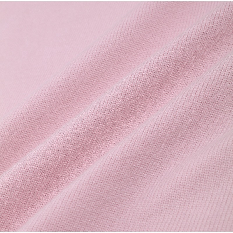 Women's Clothing winter new pink sweet round neck pullover sweater_voghion.com