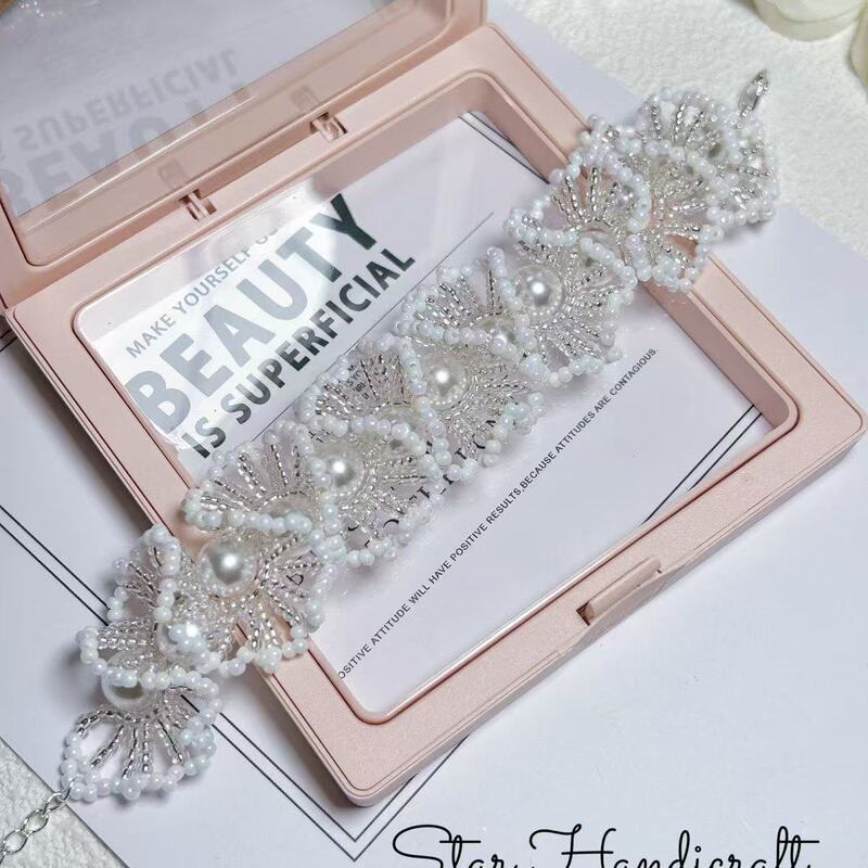 New Pearl Bracelet, Fungus Lace, Luxurious Bohemian Style, Sweet Daily Accessories