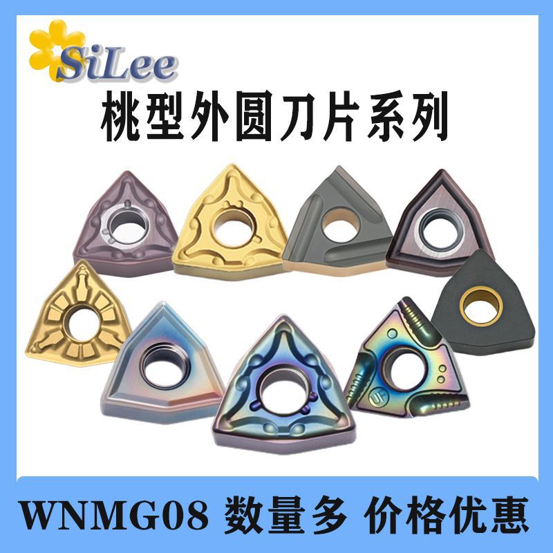 Cnc Blade Wnmg/Tnmg/Cnmg Alloy Lathe Tool Stainless Steel Cast Iron Steel Milling Blade Special Blade