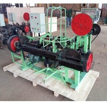 正反拧绳钢丝网刺网机 边防线监狱用刺丝网机床 通信站刺绳网机