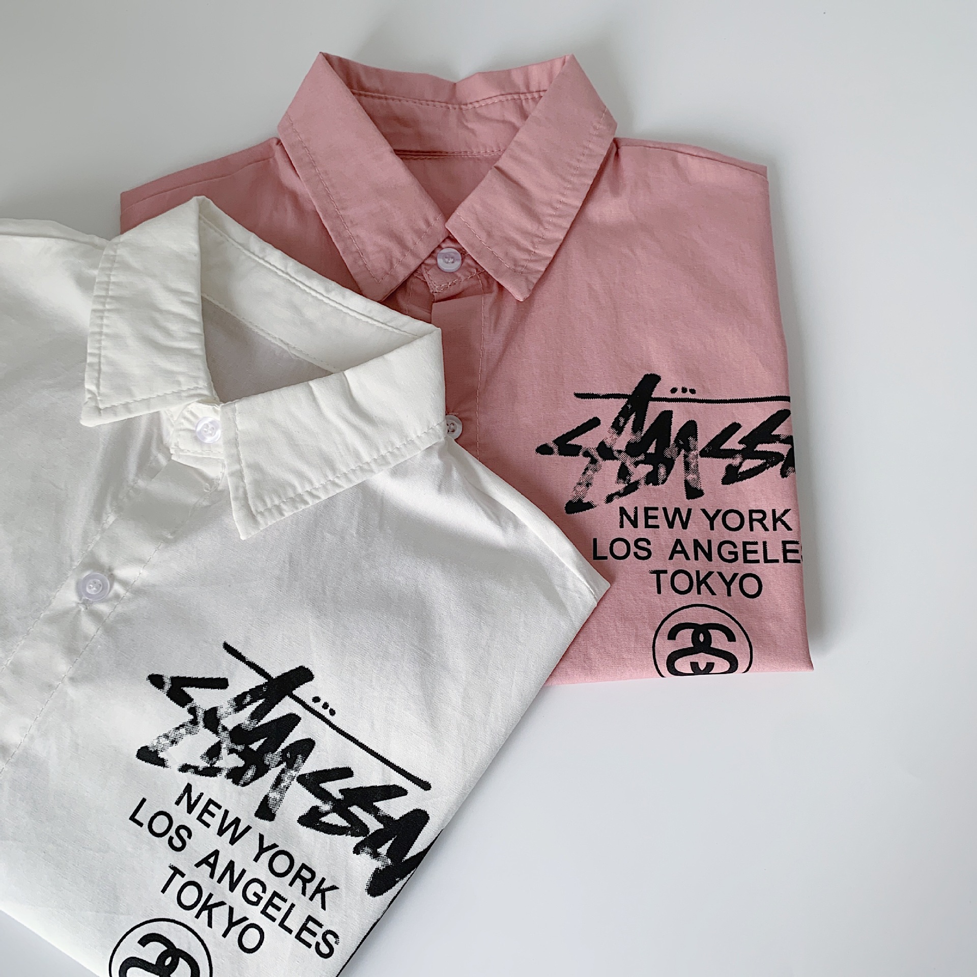 [Precio especial diario 21.99 RMB] Camisas infantiles Maibao 2025 verano camisas de aire extranjero para bebés sin mangas para hombres y mujeres