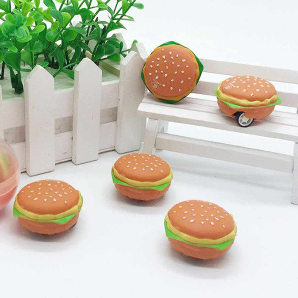 Cartoon Style Style Hamburger Plastic Car Model