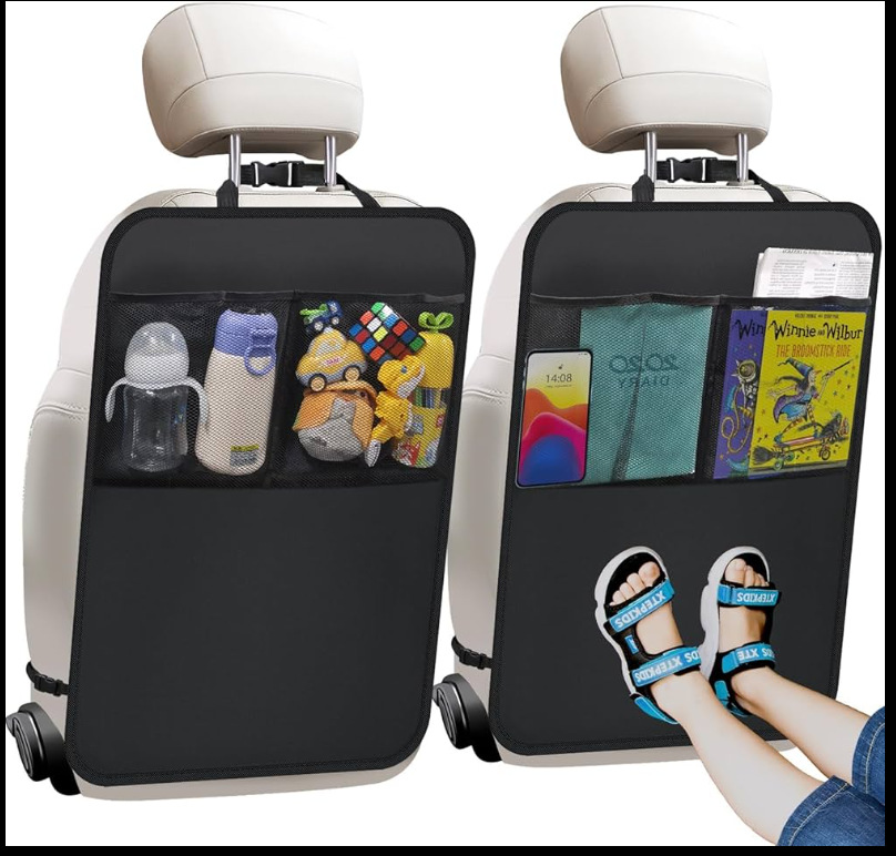 Car Seat Back Protector Cover Anti-Kick Pad for Kids