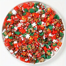 N 95637 Cartoon Christmas DIY Resin Accessories ��ͨʥ����֬