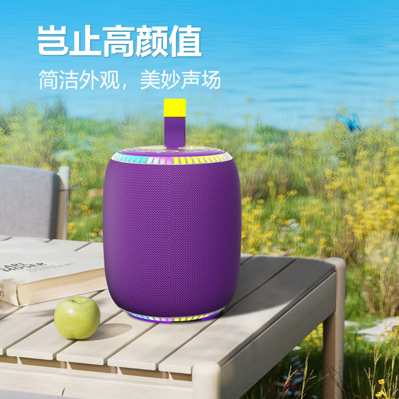 クロスボーダー A330 Bluetooth スピーカー RGB カラーライトワイヤレス屋外デスクトップ防水ポータブルハンドヘルドハイパワースピーカー|undefined
