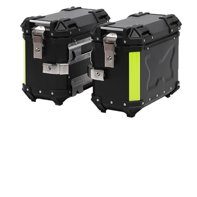 Box with Large Corner Protection, Motorcycle trunk