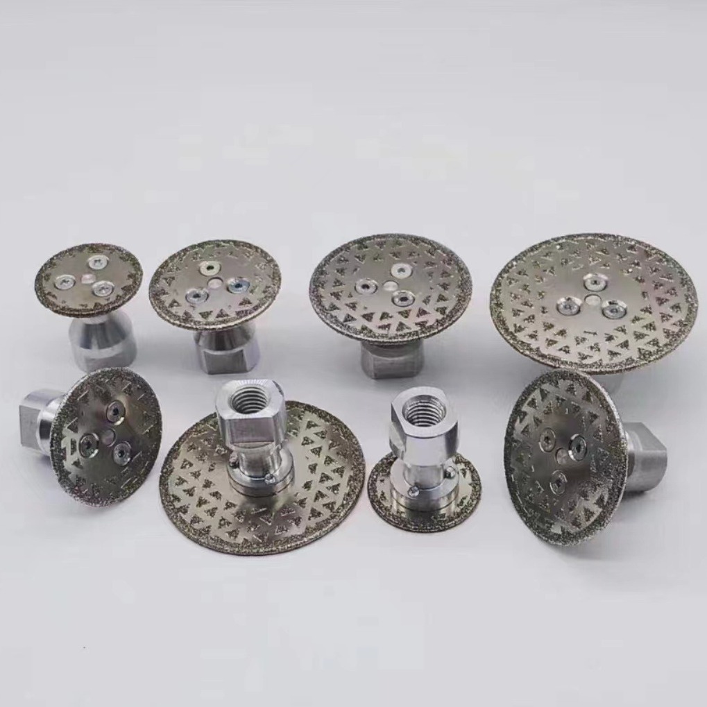 厂家供应优质金刚石满天星磨盘带法兰锯片 金刚石磨片 切割片