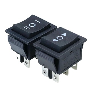 Rocker switch KCD4 six-leg three-gear rocker switch 31*25 rocker power switch 16A250V/20A125V