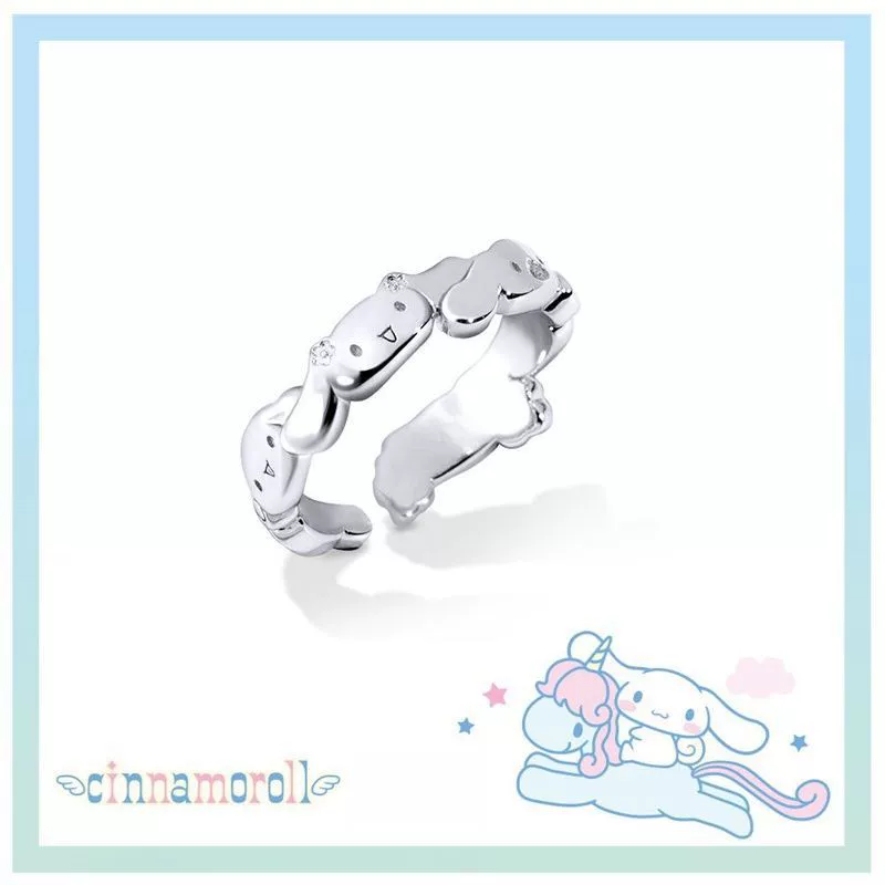 Cinnamoroll Большие уши Собака Семейная серия Счастливый и Kerona звезда кольцо Yu Gui Собака день рождения подарок