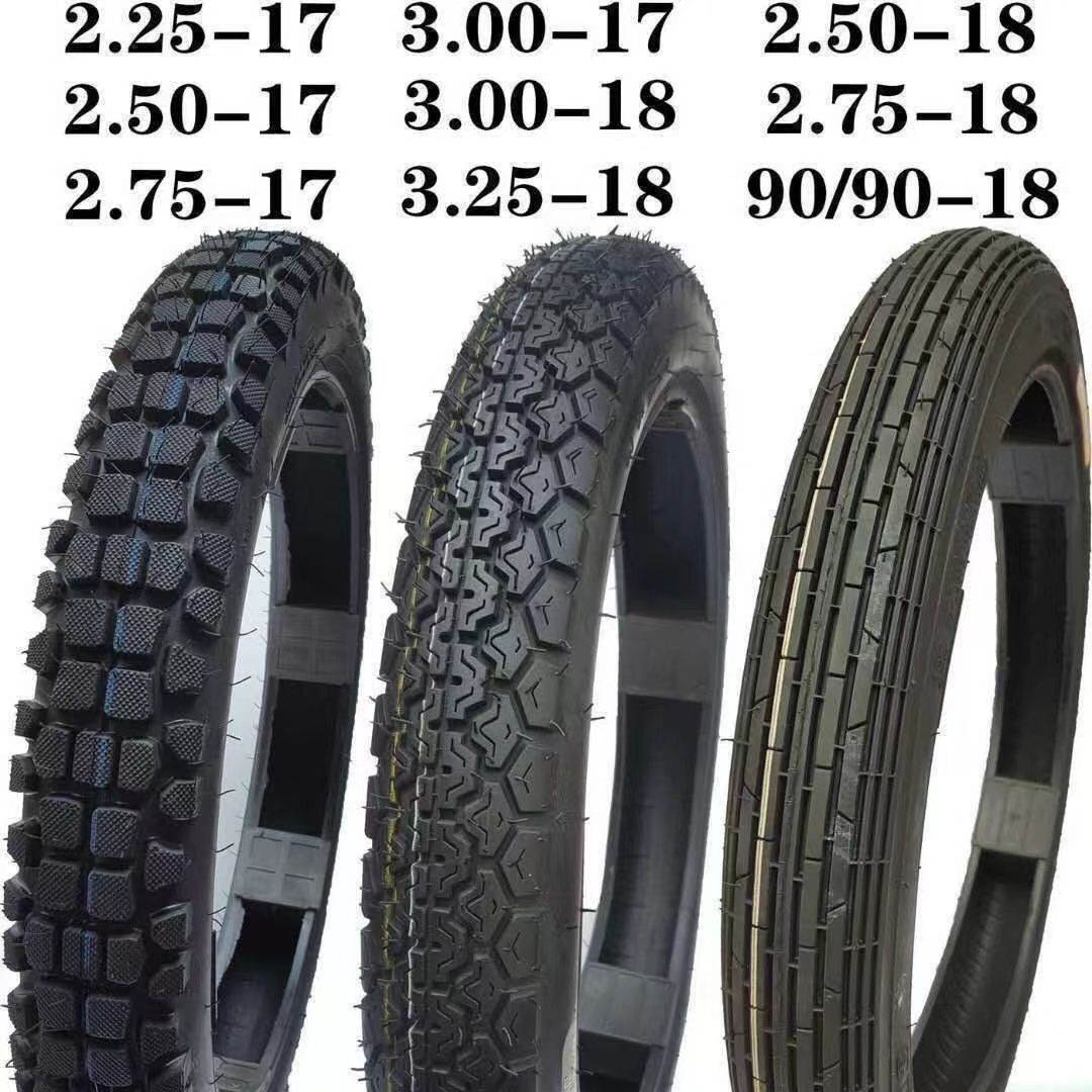 Motorcycle tire/outer tire/inner tire 2.50 2.75 3.00-18-17 front outer tire rear outer tire motorcycle rear