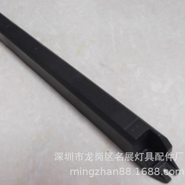 300x19x24超长T5日光灯电源外壳 HY-191外置端子黑色长条形电源壳