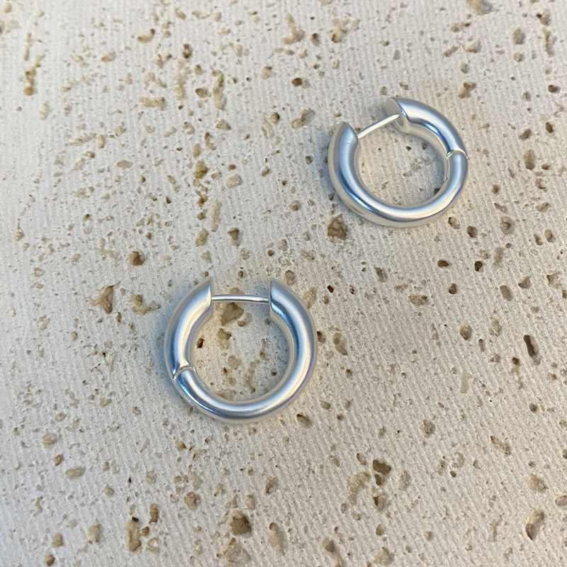 Fashion U Shape Copper Enamel Earrings 1 Pair