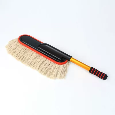 Thread Wax Mop, Wax Brush, Car cleaning tools - white-naked-brush-transparent-strap
