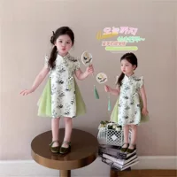Платье Yongling Yongxi Panda Cheongsam Новое платье Cheongsam для девочек Новое платье Cheongsam в китайском стиле Cheongsam в национальном стиле Cheongsam для девочек.