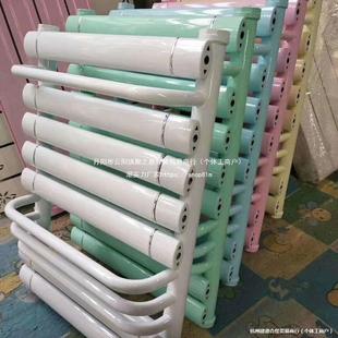 Pure Copper-Aluminum Composite Small Basket Bathroom Radiator Household Water Floor Heating Radiator Wall-Mounted Bathroom