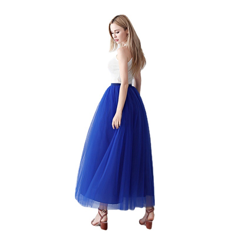 欧米のミディアムドレスのスカートの大人のtulle skirt舞踏会のドレスのスカートのスカートのスカートのスカートの女性