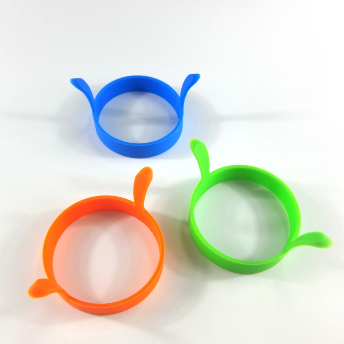 Utensílios de cozinha ferramentas de cozimento redondo silicone omelete alta temperatura bolo modelo ovo modelo molde_voghion.com