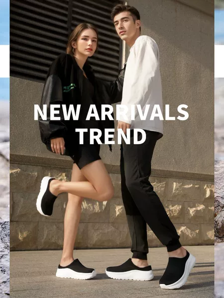 Cross-Border Couple's Large Size Warm Knit Thick-Soled Hiking Half-Slipper Height-Increasing Versatile Casual Shoes Trendy Fashion Shoes