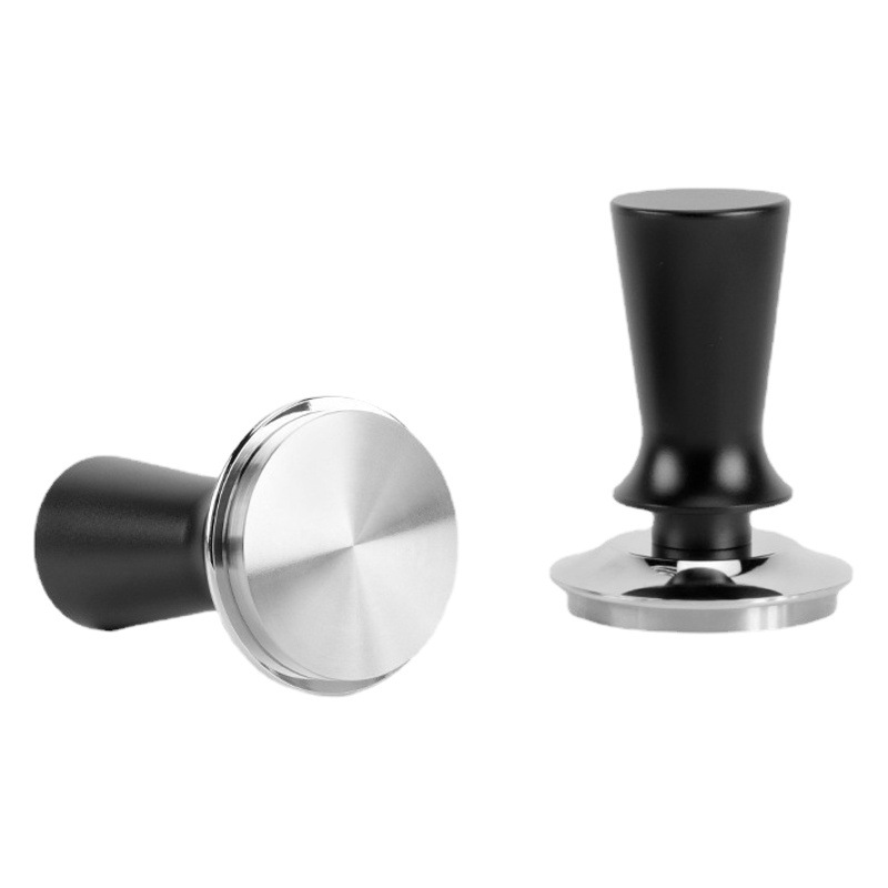 Tipo de prensa de acero inoxidable prensa de polvo semiautomática máquina de café tipo de presión de equilibrio de agua prensa de polvo 51/53/58mm