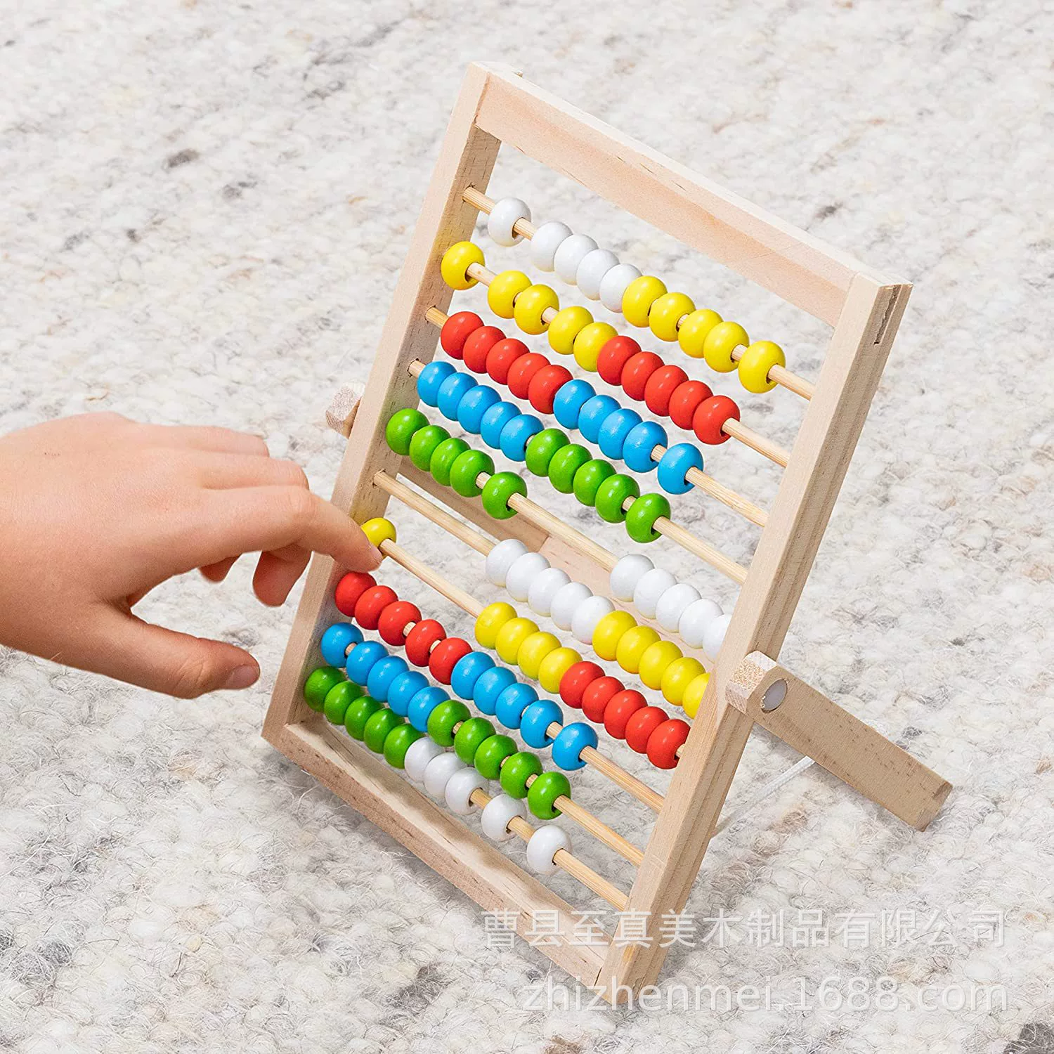 Деревянная подставка для счетов раннего образования детей красочная вычислительная подставка 10-скоростная вычислительная подставка Математика Счёты деревянная подставка для счетов учебные пособия