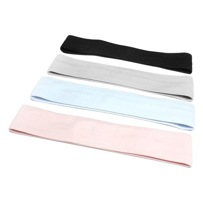 Deportes al aire libre sin costuras diadema antideslizante fitness banda absorbente de sudor disipación de calor deportes banda para el cabello diadema logotipo ajustable
