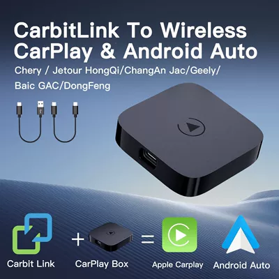 Cross-border billion connected Carbitlink Simsiz CarPlay və Android Auto