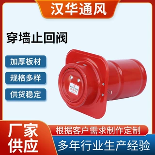 定制抽油烟机公共厨房导流穿墙烟道止回阀止逆阀穿墙止回阀