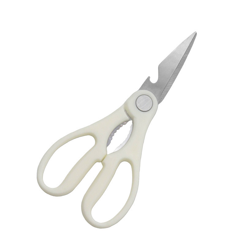 Tijeras de acero inoxidable poderosas tijeras de flores tijeras de cocina tijeras de acero inoxidable tijeras de costura tijeras de coser tijeras de mango de Goma doméstica tijeras